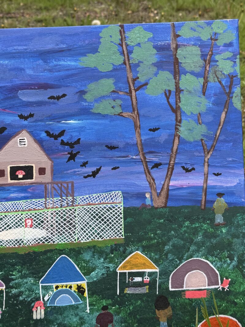 Under the Suwannee Sky - Acrylic Painting - Image 4