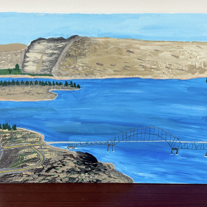 Journey to the Gorge - Original Acrylic Painting