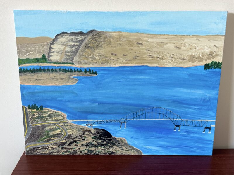 Journey to the Gorge - Original Acrylic Painting