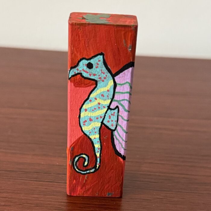 Seahorse Jenga Art